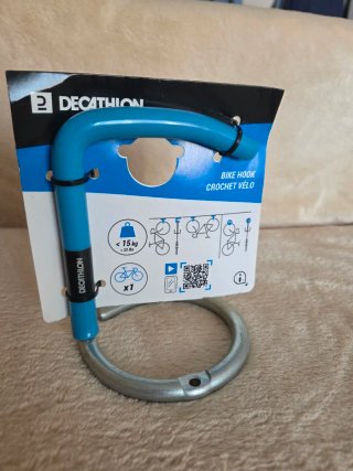 Gancho para colgar bicicleta Decathlon