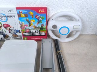 Nintendo Wii Consola + Accesorios + Juegos