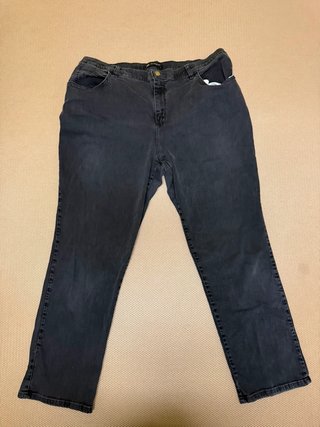 Pantalón vaquero Lee negro estilo relaxed fit