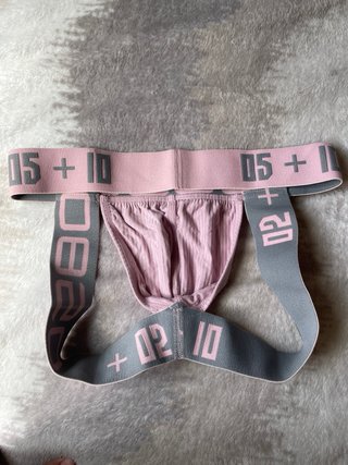 Pack Jockstrap y Slip Rosa Algodón para Hombre