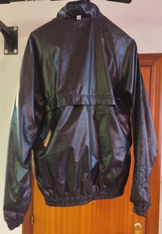 Chaqueta Adidas reversible negra multicolor