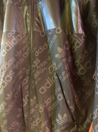 Chaqueta Adidas reversible negra multicolor