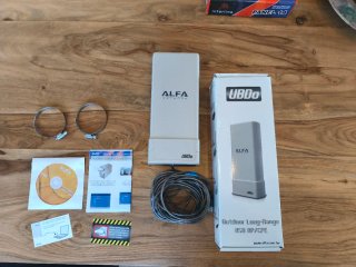 Antena WiFi Exterior Alfa UBDo-nt8