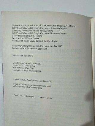 Il sentiero dei nidi di ragno