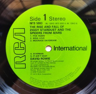 LP 1980 🇬🇧 DAVID BOWIE - ZIGGY STARDUST