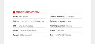 Coche RC BSD Racing 1/5 brushless