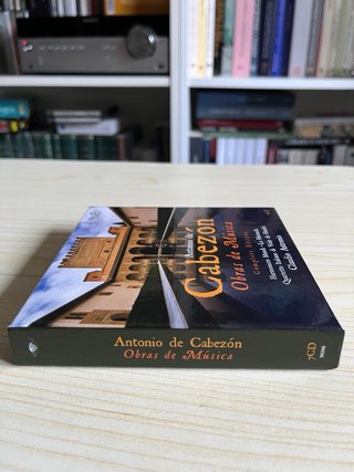 Antonio de Cabezón Obras de Música 7 CD