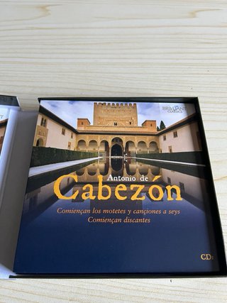 Antonio de Cabezón Obras de Música 7 CD