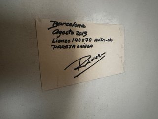 Cuadro pintado a mano al óleo/acrílico
