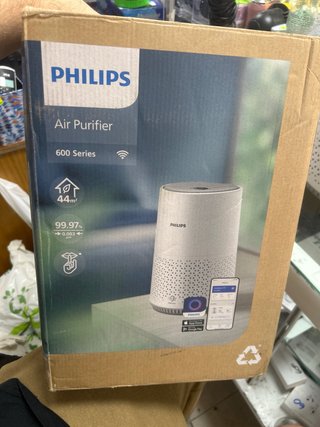 Purificador de Aire Philips Serie 600 Blanco