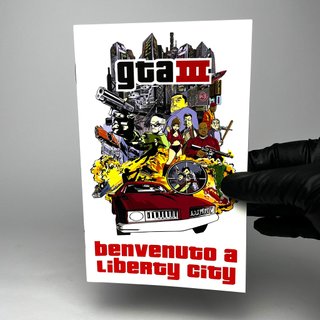 Grand Theft Auto III Platinum PS2 Completo ITA