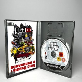 Grand Theft Auto III Platinum PS2 Completo ITA