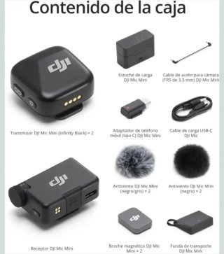 DJI Mic Mini Micrófono Inalámbrico