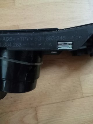 Carcasa consola central VW Golf 7
