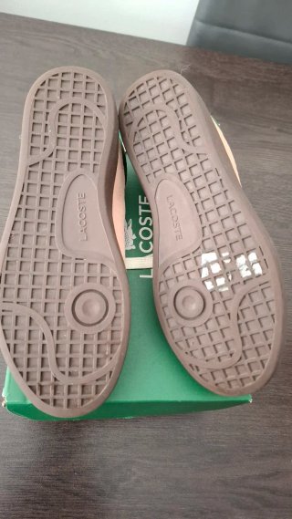 Zapatillas Lacoste Baseshot Rosa Talla 37
