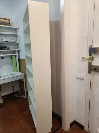 Librería BILLY Ikea blanca 80x28x202
