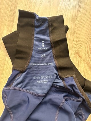 Culotte ciclismo largo azul