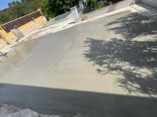 Solera de hormigón
