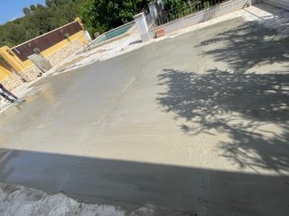 Solera de hormigón