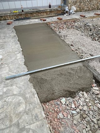 Solera de hormigón