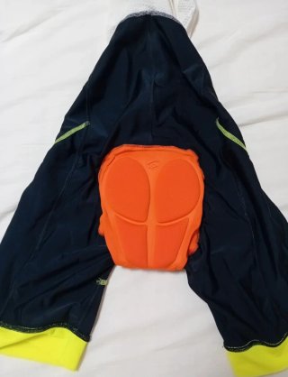 Culote Spiuk Ciclismo Negro/Amarillo