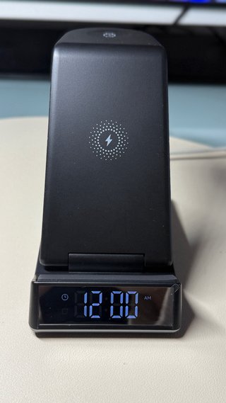 Cargador Inalámbrico Smartphone con Reloj