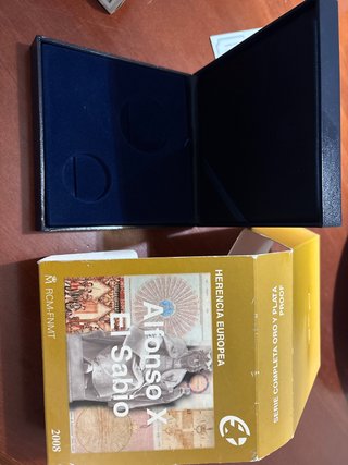 Estuche Vacío Herencia Europea Alfonso X