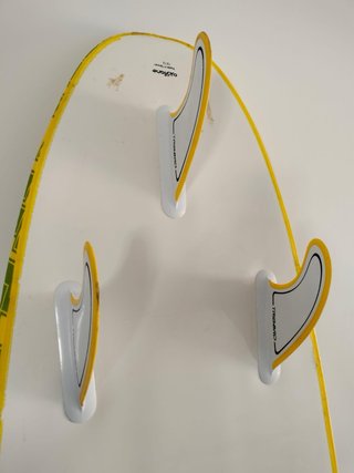 Tabla Surf Tribord 100 Amarilla