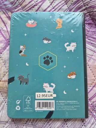 Libreta Mr. Wonderful.