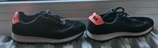 Zapatillas Bimba y Lola Negras y Naranja