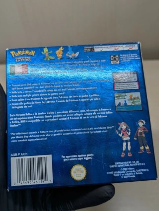 Pokémon Zaffiro GBA SP CIB Italiano
