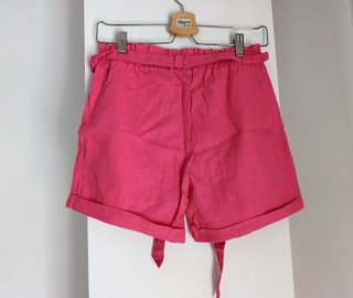 Shorts paperbag fucsia Primark
