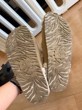 Sandalias Zara forradas