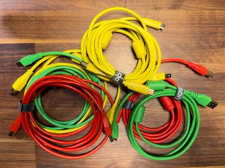 Lote Cables DJ OYAIDE y UDG