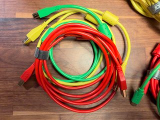 Lote Cables DJ OYAIDE y UDG