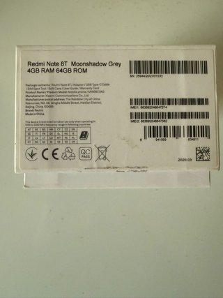 Xiaomi Redmi Note 8T 4/64 GB