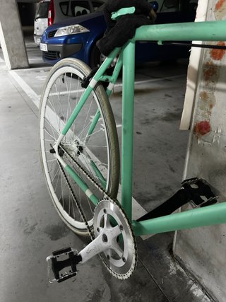 Bicicleta Fixie Mint Green