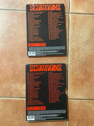 Lote DVD Metallica y Scorpions
