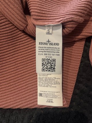 Jersey Stone Island Rosa