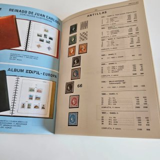Catálogo Edifil 1980 España Filatelia