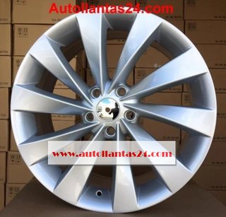 744 Juego 4 llantas volkswagen varios tama