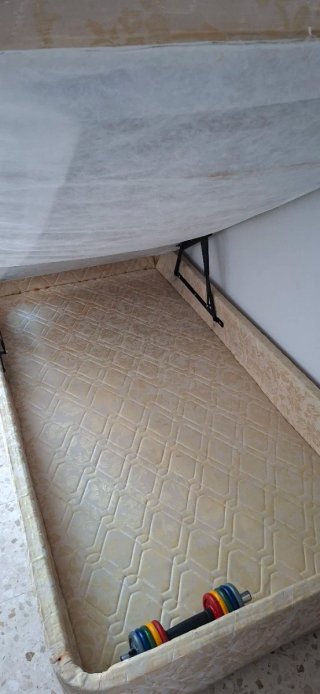 Canapé, Colchón y Cabecero Madera 105x200 URGE