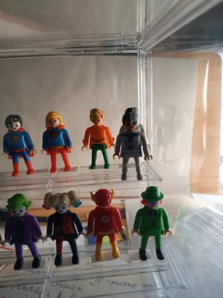 Figuras Playmobil Superhéroes DC- cambio
