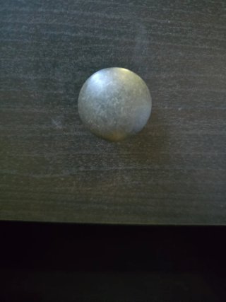 Mesitas de noche Ikea negra con cajón