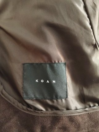 Giacca in velluto marrone KOAN