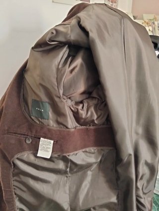 Giacca in velluto marrone KOAN