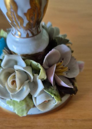 Portacandele Capodimonte autentica