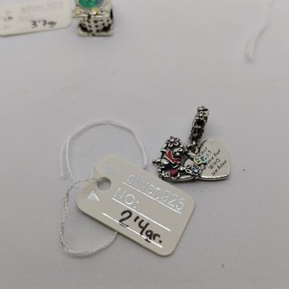 2,4gr. PLATA 925 CHARM CORAZÓN WINNIE THE POOH