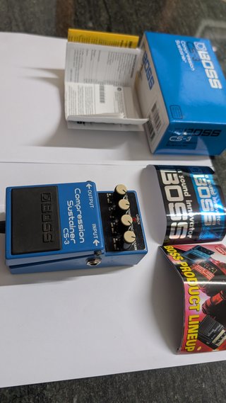 BOSS CS-3 Compression Sustainer Pedal