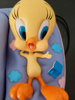 Teléfono Piolín Vintage Looney Tunes Funciona